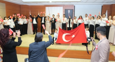-CUMHURİYETİN 100. YILI SANKO ÜNİVERSİTESİ’NDE COŞKUYLA KUTLANDI