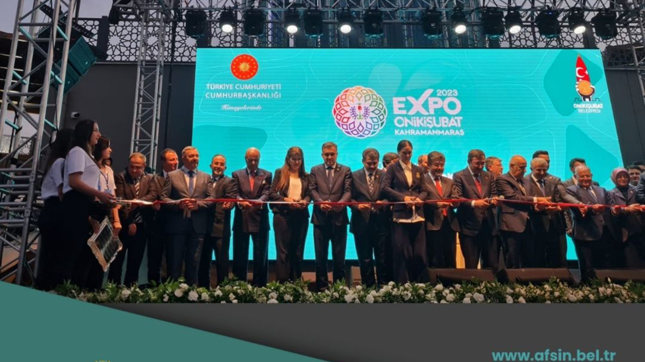 ''Doğa Dostu Kent'' Sloganıyla Düzenlenen EXPO 2023'de Afşin Belediyesi Yerini Aldı