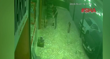 Elbistan'da polis memurunun hayat kurtaran müdahale