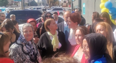 İYİ Parti Genel Başkanı Meral Akşener Kahramanmaraş’ta