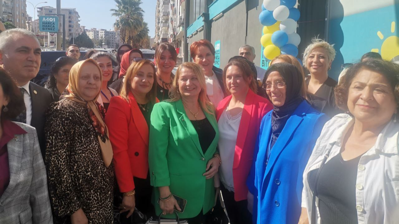 İYİ Parti Genel Başkanı Meral Akşener Kahramanmaraş’ta