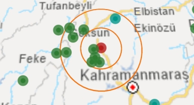 -Kahramanmaraş’ta 4.3 büyüklüğünde