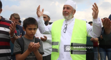 Kahramanmaraş’ta Filistin'de hayatını kaybedenler için gıyabi cenaze namazı kılındı