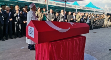 -Kahramanmaraşlı şehit son yolculuğuna uğurlandı