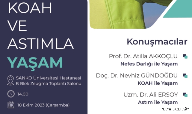 - “KOAH VE ASTIMLA YAŞAM” KONUŞULACAK