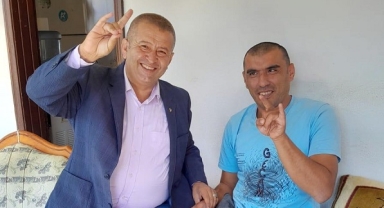 Pazarcık MHP İlçe Başkanı Tepedibi, Engelli Vatandaşları ziyaret etti.
