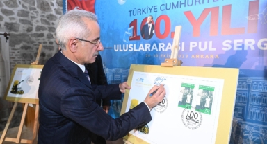 PTT’DEN TÜRKİYE CUMHURİYETİ’NİN 100’ÜNCÜ YILINA ÖZEL PUL…