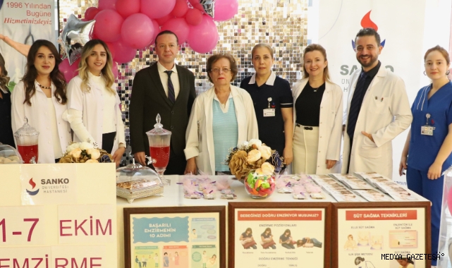 SANKO ÜNİVERSİTESİ HASTANESİ’NDE “EMZİRME HAFTASI” ETKİNLİĞİ
