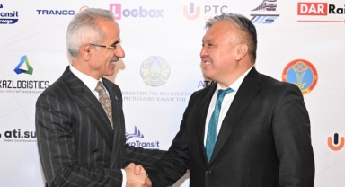 ULAŞTIRMA VE ALTYAPI BAKANI ABDULKADİR URALOĞLU KAZAKİSTAN’DA…