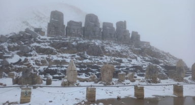 Adıyaman’a yılın ilk karı düştü