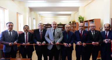 Afşin Sağlık Yüksekokulunda Safiye Hüseyin Elbi Kütüphanesi Açıldı