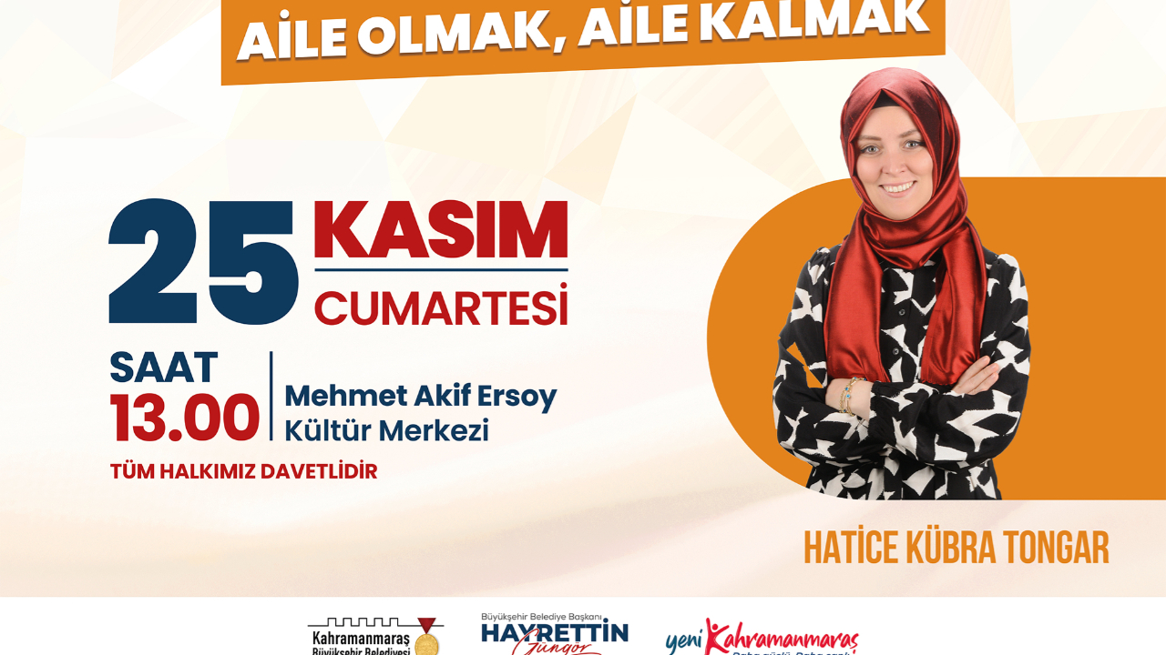 Aile Danışmanı Tongar, Ebeveynlere Seslenecek