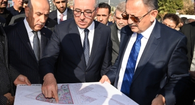 Bakan Özhaseki, “Önceliğimiz Deprem Bölgesinde Hasarların Giderilmesi”