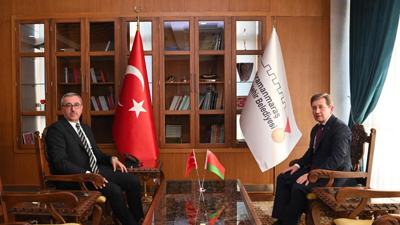 Başkan Güngör, Belarus Ankara Büyükelçisini Ağırladı