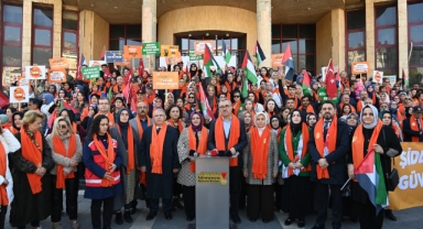 Başkan Güngör, “Kadına Şiddet, İnsanlığa İhanettir”