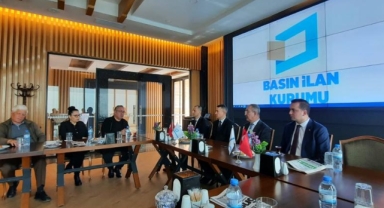 BİK Genel Müdürü Erkılınç, bir gurup gazetecinin sorunlarını dinledi