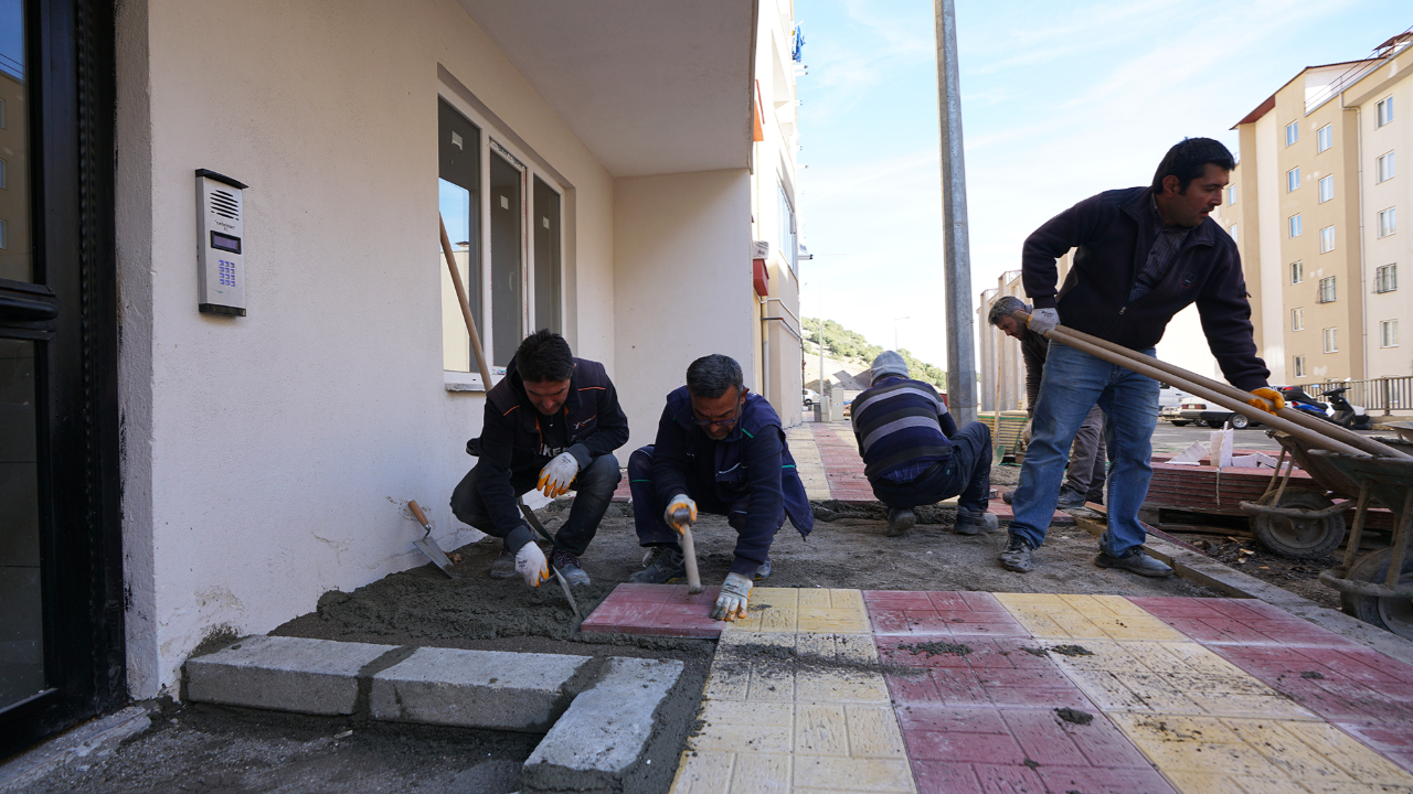 Çevre düzenlemesi de bitiyor…