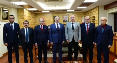 Çevre, Şehircilik ve İklim Değişikliği Bakan Yardımcısı Vedat Gürgen, KSÜ’yü Ziyaret Etti