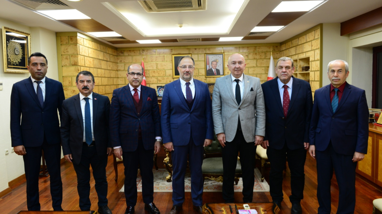 Çevre, Şehircilik ve İklim Değişikliği Bakan Yardımcısı Vedat Gürgen, KSÜ’yü Ziyaret Etti