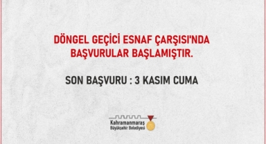 Döngel Geçici Esnaf Çarşısı’nda Başvurular Başladı!