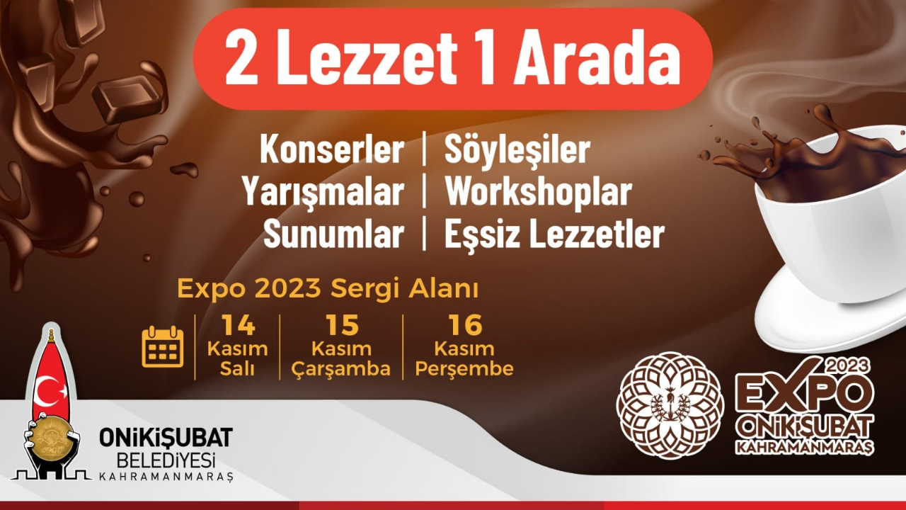EXPO 2023 Çikolata ve Kahve Festivali başlıyor