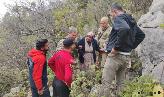 Kahramanmaraş’ta kaybolan kadın 12 saat sonra bulundu