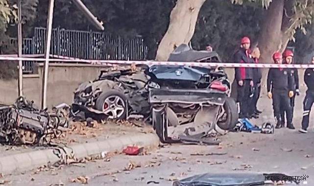 Kahramanmaraş'ta otomobil paramparça oldu: 1 ölü