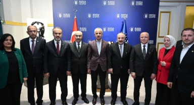 ULAŞTIRMA VE ALTYAPI BAKANI ABDULKADİR URALOĞLU BURSA’DA…