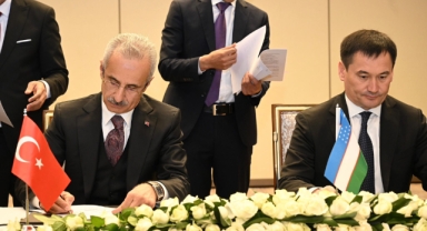 ULAŞTIRMA VE ALTYAPI BAKANI ABDULKADİR URALOĞLU ÖZBEKİSTAN’DA…