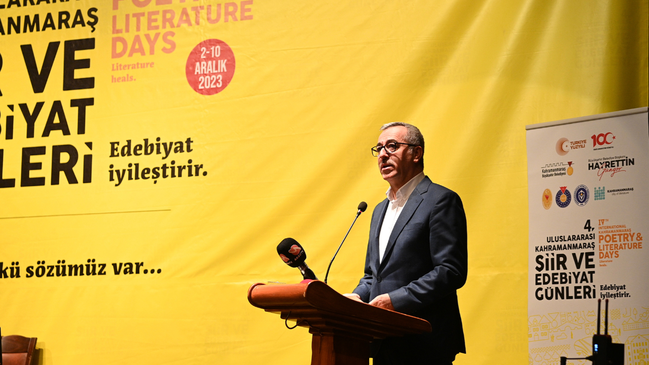 4. Uluslararası Kahramanmaraş Şiir ve Edebiyat Günleri Başladı