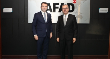 Başkan Güngör, AFAD Başkanı Memiş ile Bir Araya Geldi