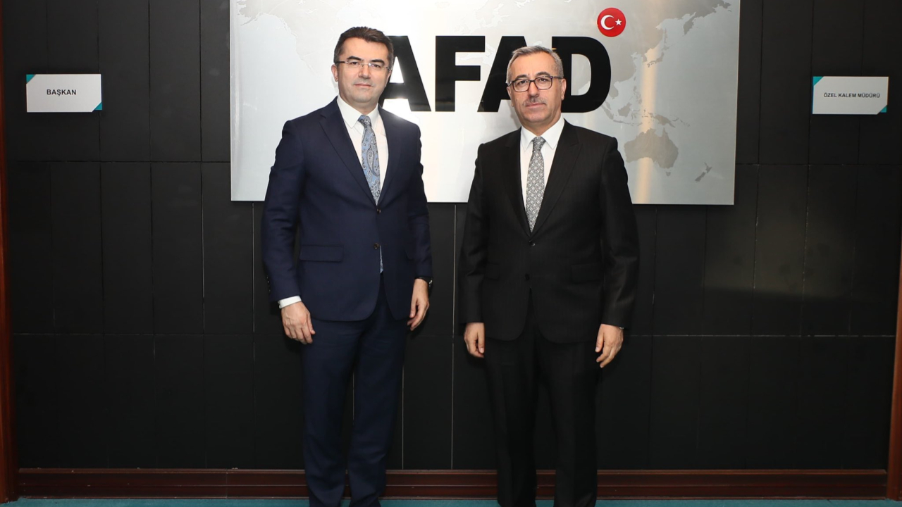 Başkan Güngör, AFAD Başkanı Memiş ile Bir Araya Geldi