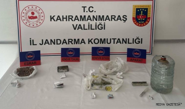Çağlayancerit’te uyuşturucudan 2 kişi gözaltına alındı