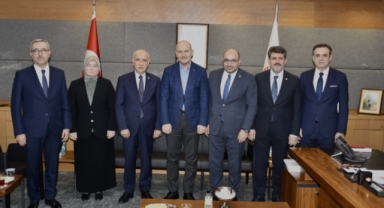 Kahramanmaraş Heyetinden Süleyman Soylu’ya Ziyaret