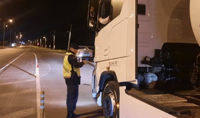 Kahramanmaraş’ta 278 araç trafikten men edildi