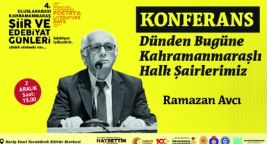 Kahramanmaraş’ta Şiir ve Edebiyat Rüzgârı Başlıyor!