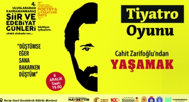 Şiir ve Edebiyat Günleri, Şiir Okuma Yarışması ve Tiyatro Gösterisiyle Sürecek