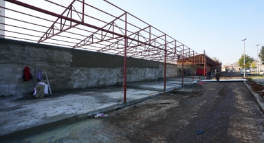 Yeni Balık Pazarının İnşası Sürüyor