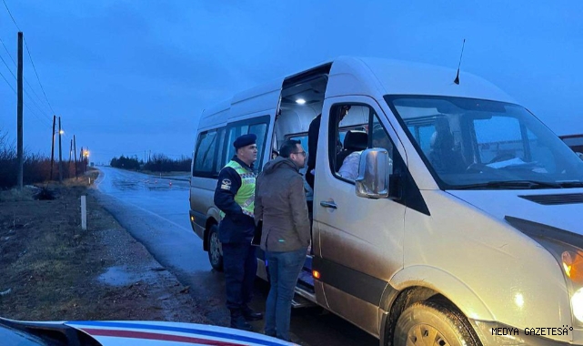 Afşin’de okul servis araçları denetlendi
