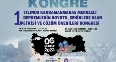 Asrın Felaketinin Şehirlere Olan Etkisi ve Çözüm Önerileri Konuşulacak