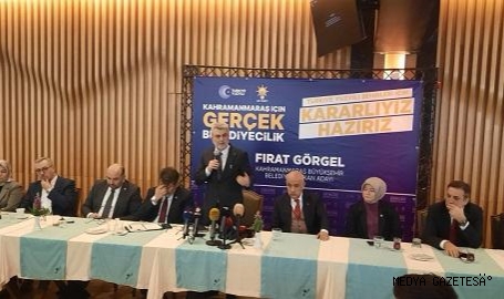 Görgel, “Kahramanmaraş’ı hep birlikte inşaa edeceğiz”