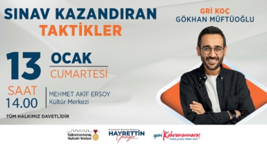 Gri Koç, Gençlere Sınav Kazandıran Taktikleri Anlatacak