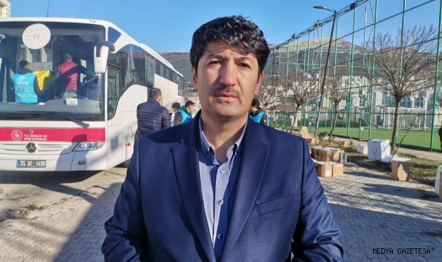 İZMİR’DEN DEPREMİN MERKEZ ÜSSÜNE YARDIM