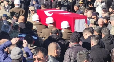 Kahramanmaraş şehidine son görev