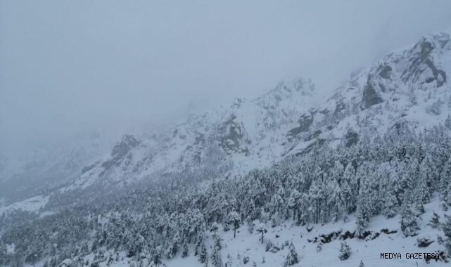 Kahramanmaraş'ta kar etkili oldu