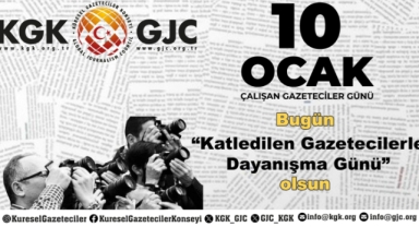 KGK: Bugün “Katledilen Gazetecilerle Dayanışma Günü” olsun