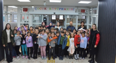NFK Çocuk Kütüphanesi Minik Ziyaretçilerini Ağırladı