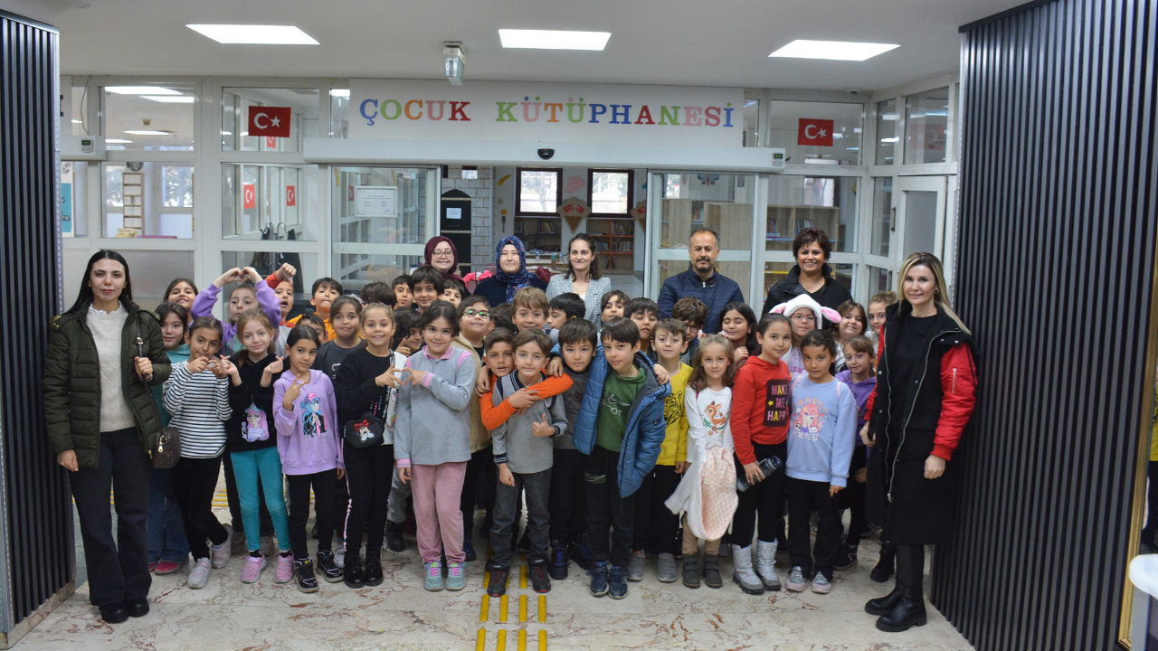 NFK Çocuk Kütüphanesi Minik Ziyaretçilerini Ağırladı