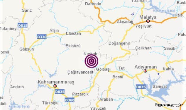 Nurhak’ta deprem korkuttu