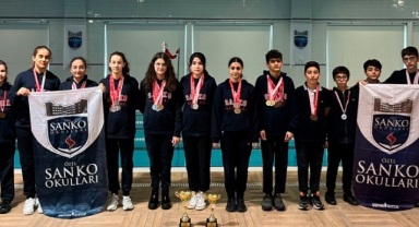 SANKO OKULLARI ÖĞRENCİLERİNİN YÜZME BAŞARISI